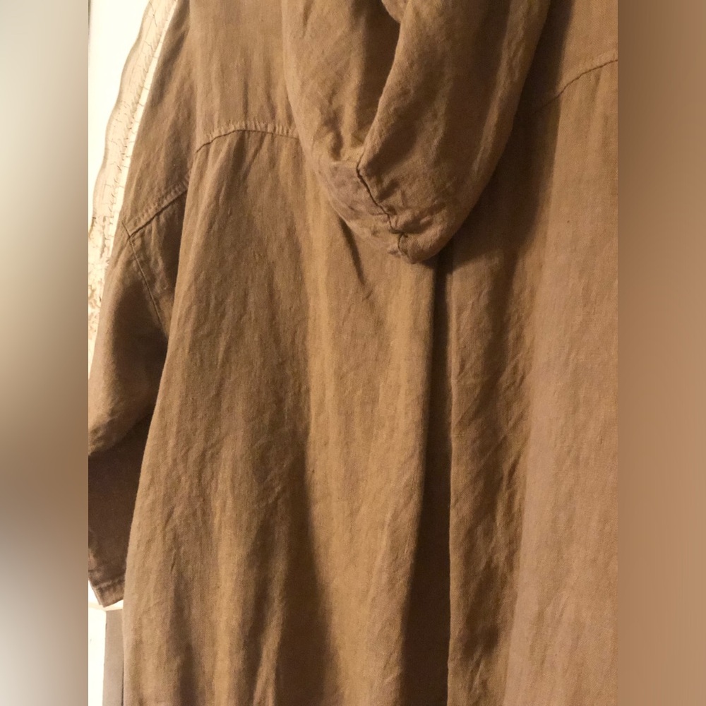 🤎100 LINEN TOP - Picture 10 of 14